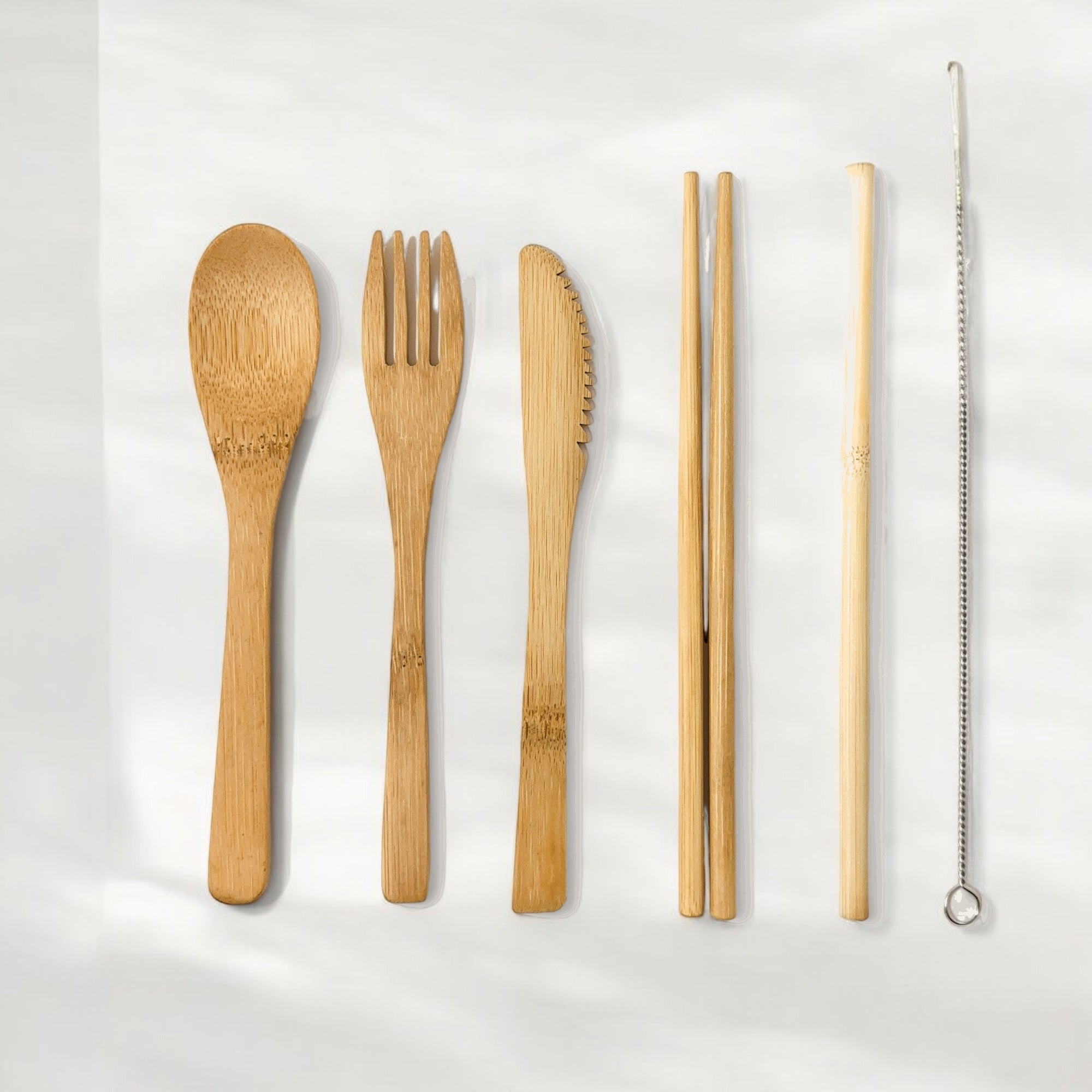 REUSABLE BAMBOO CUTLERY KIT | ECO-FRIENDLY & ZERO-WASTE UTENSILS Nature Freaky