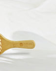 BAMBOO HAIR BRUSH | NATURAL DETANGLING PADDLE BRUSH Nature Freaky