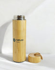 ECO-FRIENDLY BAMBOO BOTTLE WITH INFUSER & STRAINER Nature Freaky