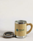 ECO-FRIENDLY BAMBOO & STEEL MUG (300 ML) Nature Freaky