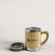 ECO-FRIENDLY BAMBOO & STEEL MUG (300 ML) Nature Freaky